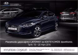 Hyundai Coşkun'dan Lansman ve Kokteyle davet