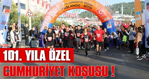 101. Yıla özel Cumhuriyet Koşusu !