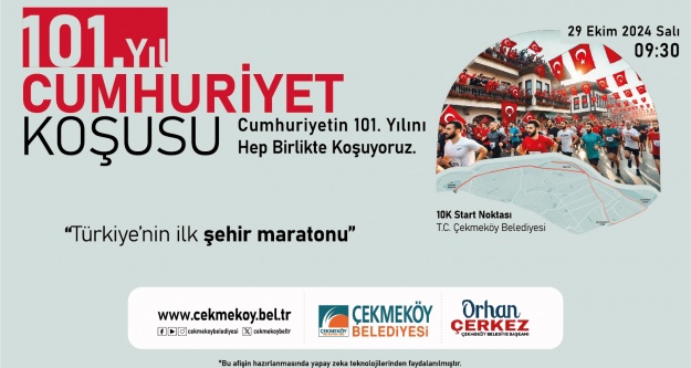 TÜRKİYE’NİN İLK ŞEHİR MARATONU ÇEKMEKÖY’DE KOŞULACAK..