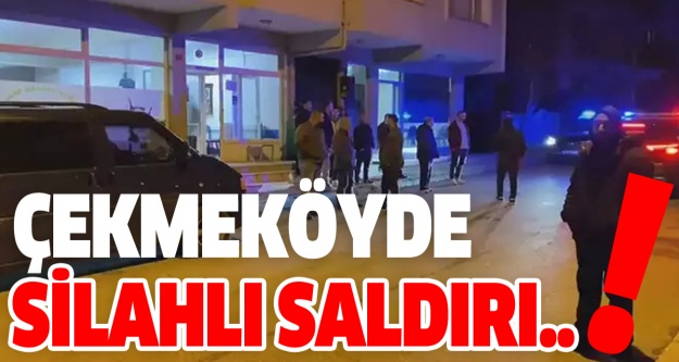 Çekmeköy'de 2 kişi silahla yaralandı