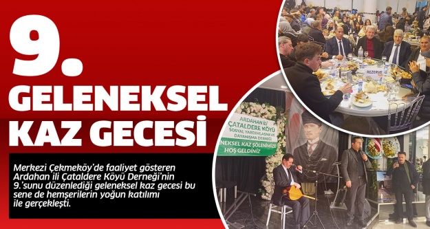 9. Geleneksel Kaz Gecesi