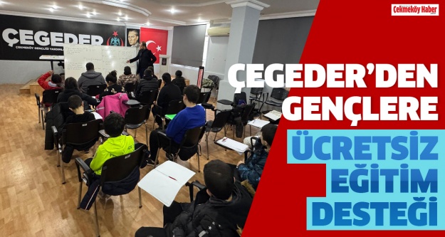 ÇEGEDER’den Gençlere Ücretsiz Eğitim Desteği