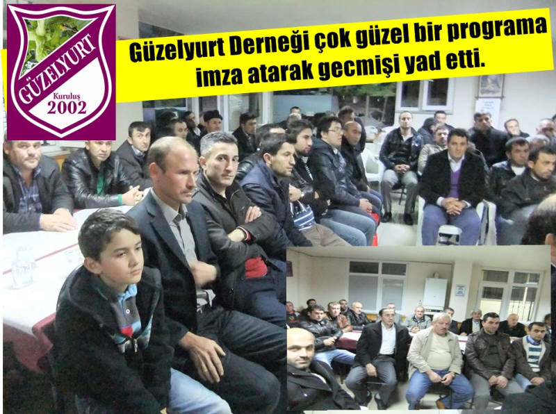 Güzelyurt derneğinden çok güzel bir program