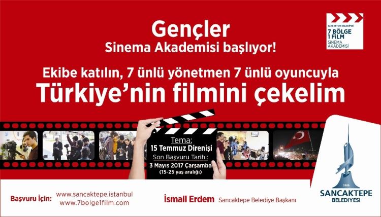 Sancaktepe Sinema Akademisi Başlıyor