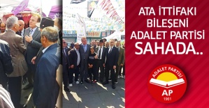 ATA İttifakı Bileşeni Adalet Partisi Sahada