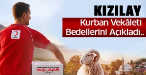 Kızılay Kurban Vekâleti Bedellerini Açıkladı..