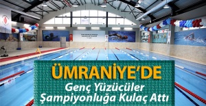 Ümraniye’de genç yüzücüler, şampiyonluğa kulaç attı