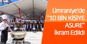 Ümraniye’de 10 Bin Kişiye Aşure İkram Edildi