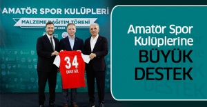 Amatör Spor Kulüplerine Büyük Destek