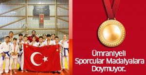 Ümraniyeli Sporcular Madalyalara Doymuyor..