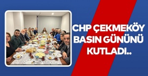 CHP Çekmöy Basın Gününü Kutladı