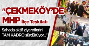 Çekmeköy MHP Sahada Aktif Ziyaretlerini Tam Kadro Sürdürüyor