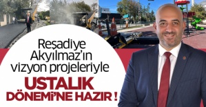 Reşadiye Akyılmaz’ın vizyon projeleriyle Ustalık Dönemi’ne hazır!..