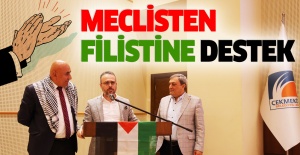 Meclisten Filistin'e Destek