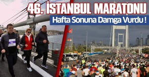 46. İstanbul Maratonu Haftsonuna Damga Vurdu !