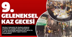 9. Geleneksel Kaz Gecesi