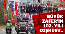 Yurdun dört bir yanında Büyük Zafer'in 102. yılı coşkusu..