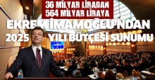 Ekrem İmamoğlu'ndan 2025 Yılı Bütçesi Sunumu